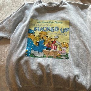 Permanent Hangover crew neck L